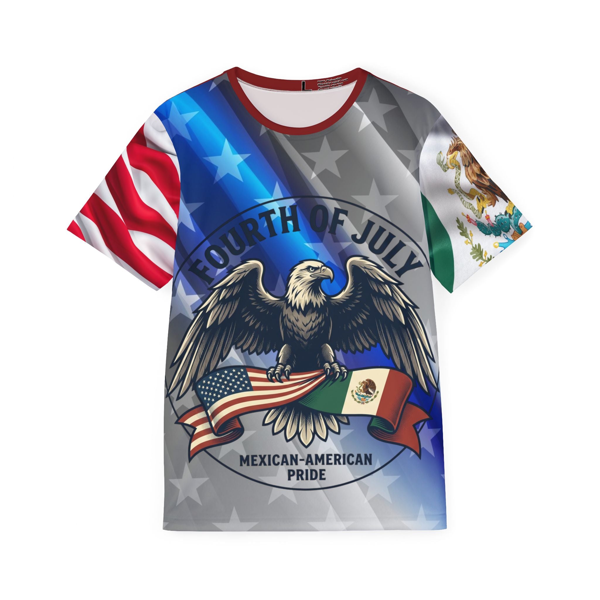Men's Sports Jersey — "Be the Center of Attention" All-Over Print