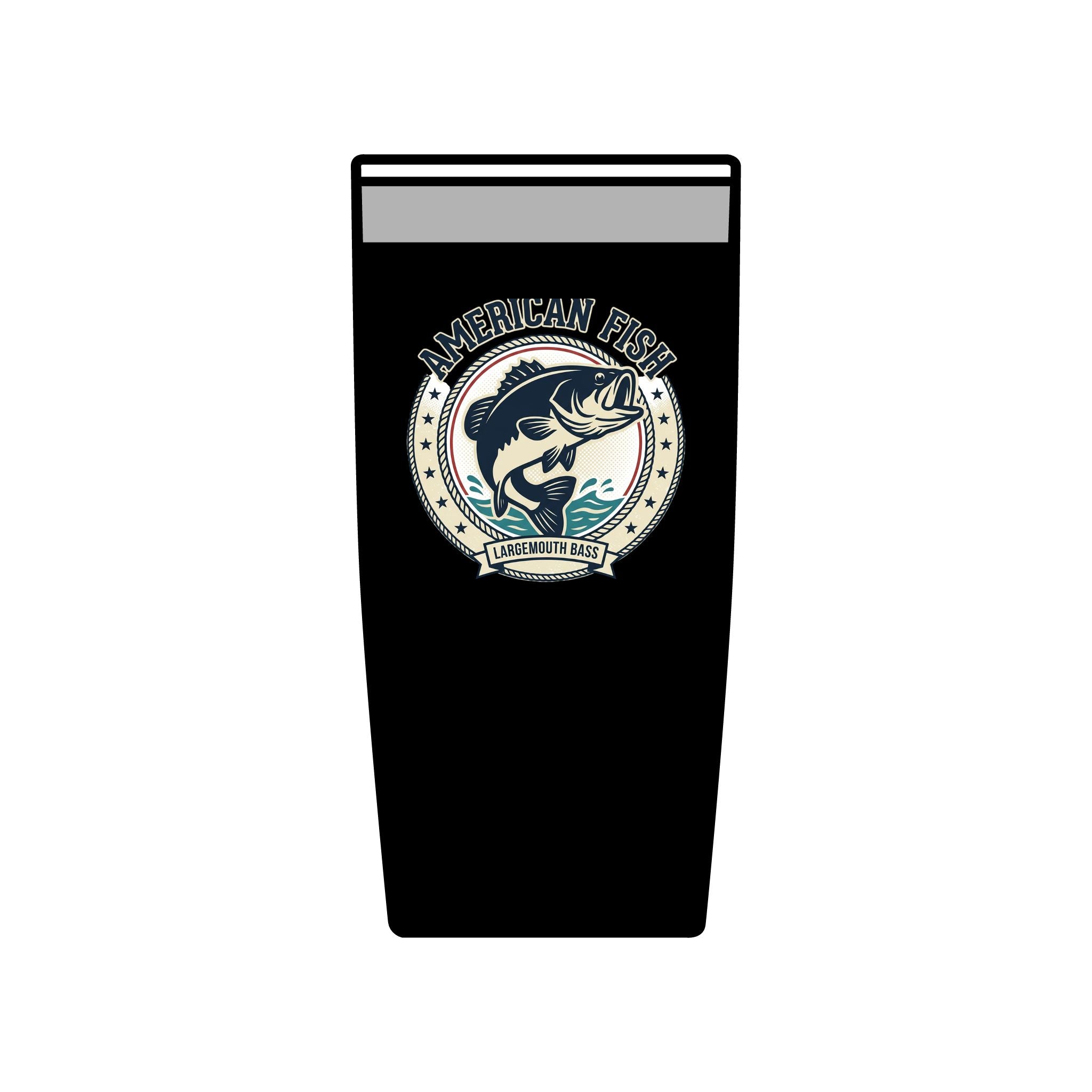 Fishing Tumbler 20oz — 'Cast Away' Insulated Stainless Steel Travel Cup