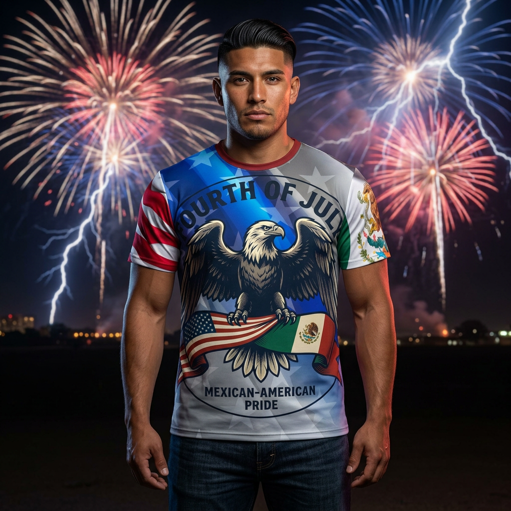Men's Sports Jersey — "Be the Center of Attention" All-Over Print