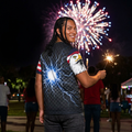 Patriotic Eagle All-Over Print Sports Jersey — USA Flag Football Tee