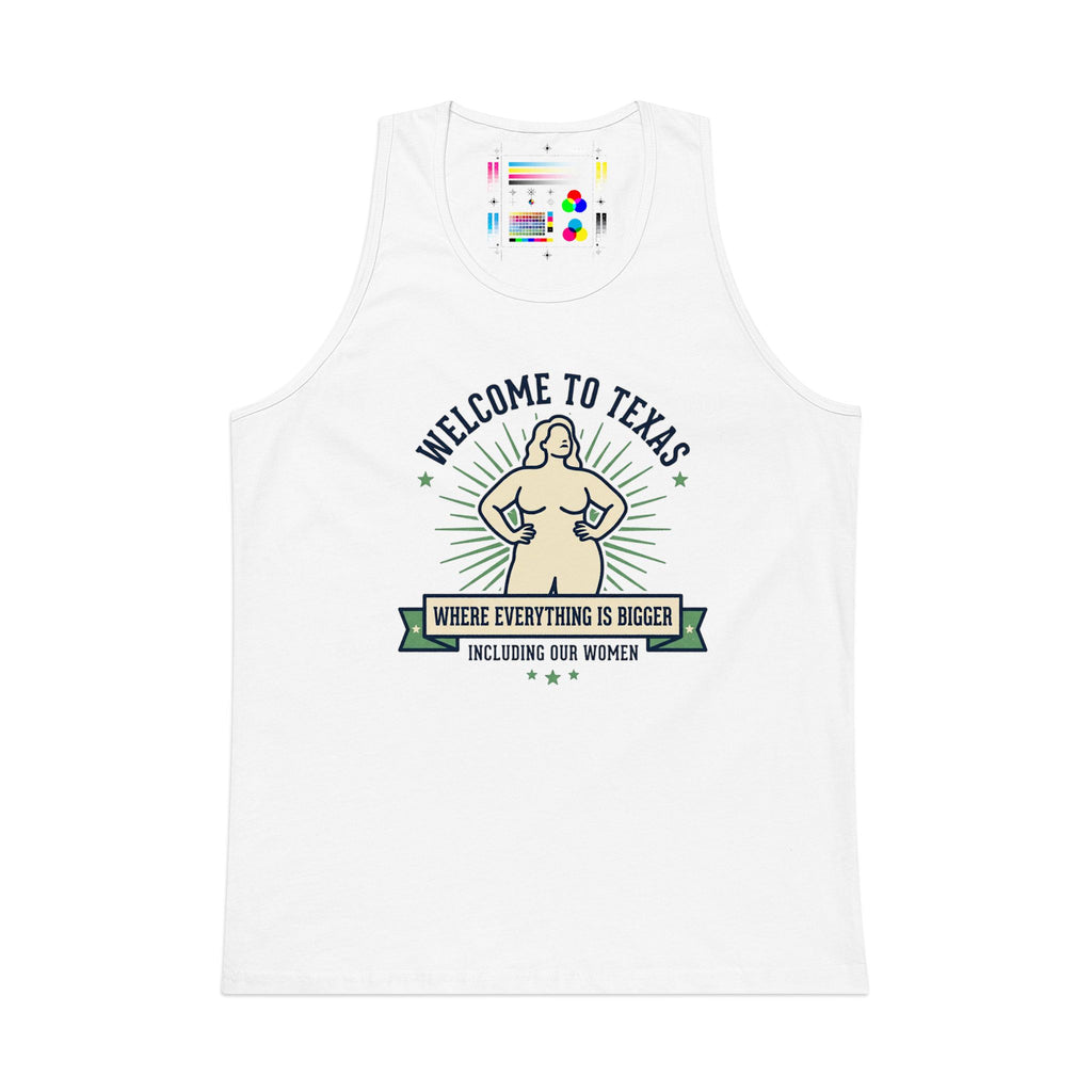 Men's Tank Top — "We Love Our Women Tick" Funny Statement Tee