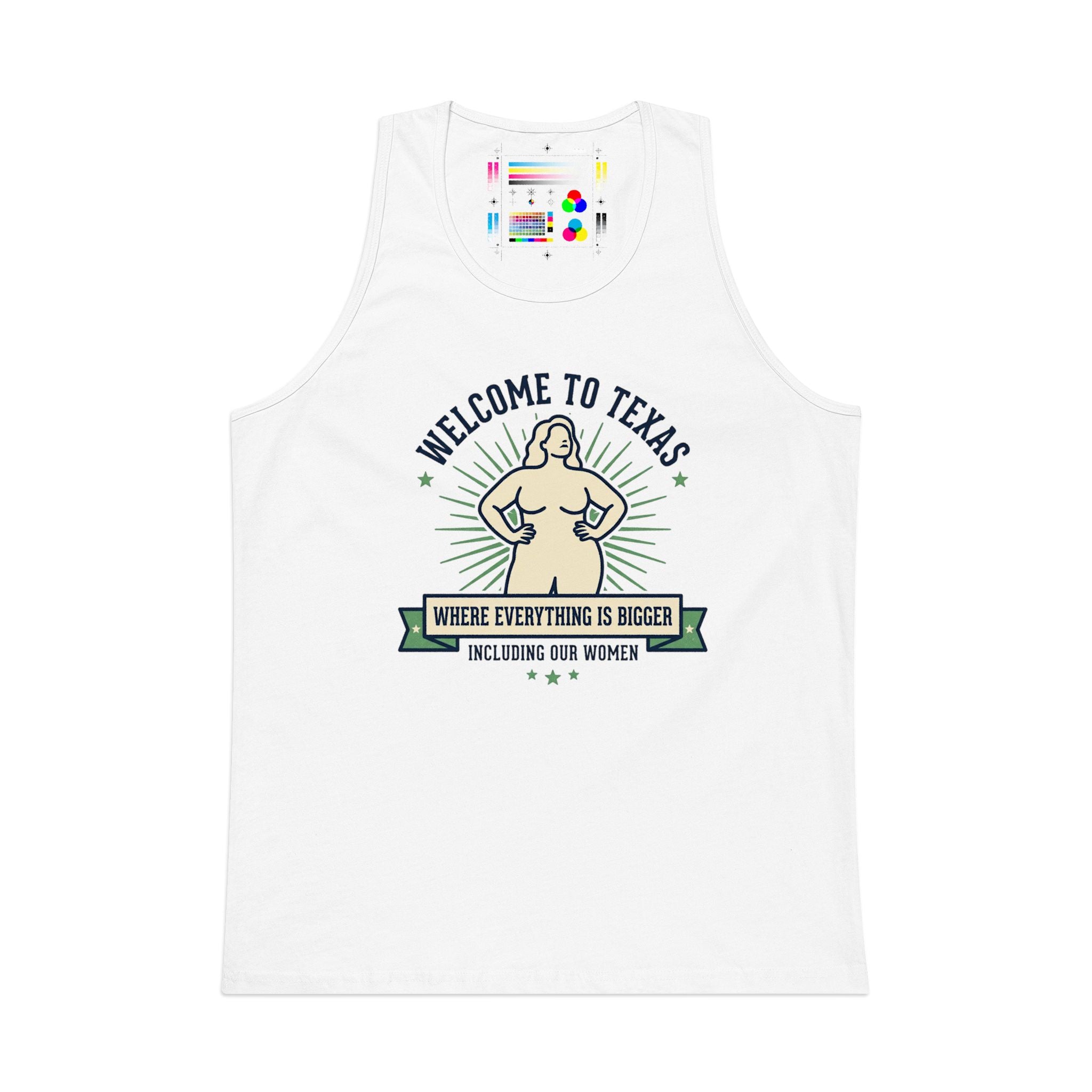 Men's Tank Top — "We Love Our Women Tick" Funny Statement Tee