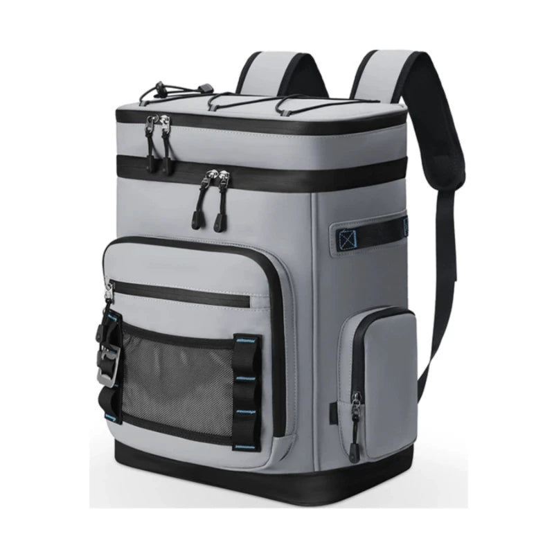 1pcs Large Waterproof Cooler Backpack - Leak-Proof Camping & Beach Cooler Bag for Fishing, Picnics, Outdoor Adventures